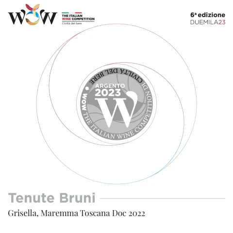 Wow! The Italian Wine Competition 2023 awarded the Grisella, Maremma Toscana Doc